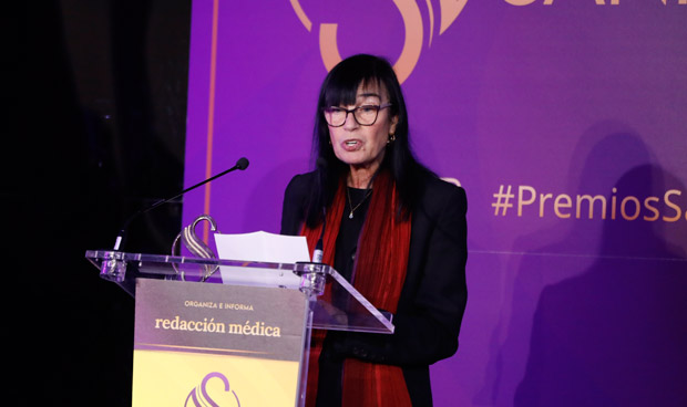 Mara Dierssen, en los Premios Sanitarias