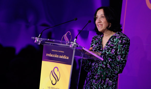 María Codesido, en los Premios Sanitarias.