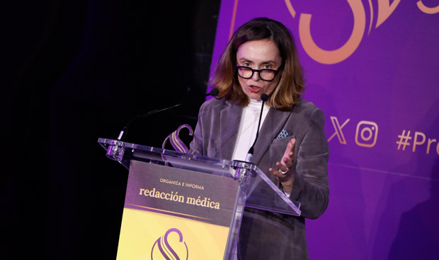 Elisa Tarazona, en los Premios Sanitarias.